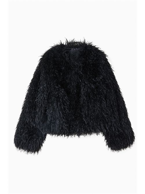 Pelliccia nera PATRIZIA PEPE | 7O0041K103
